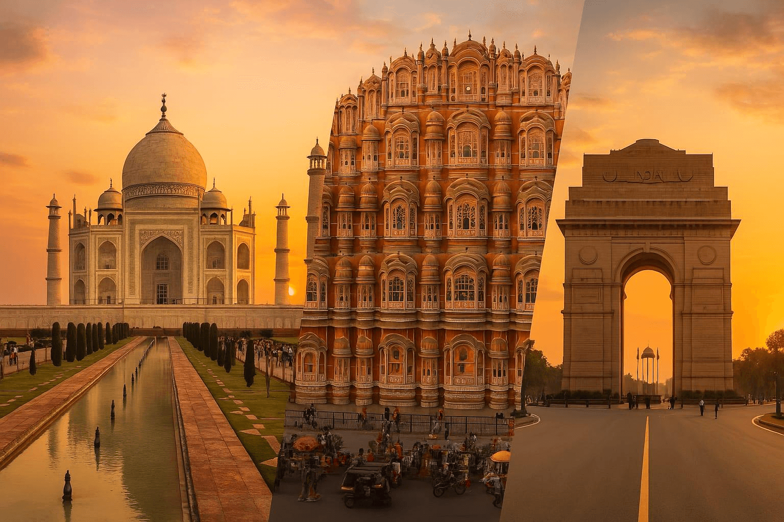 3-Day Golden Triangle Tour