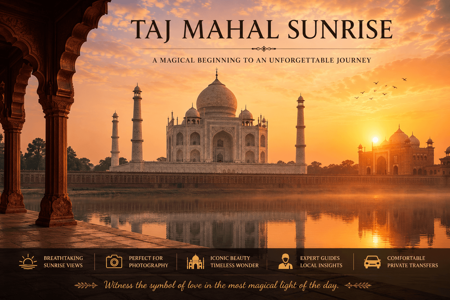 Taj Mahal Sunrise Tour